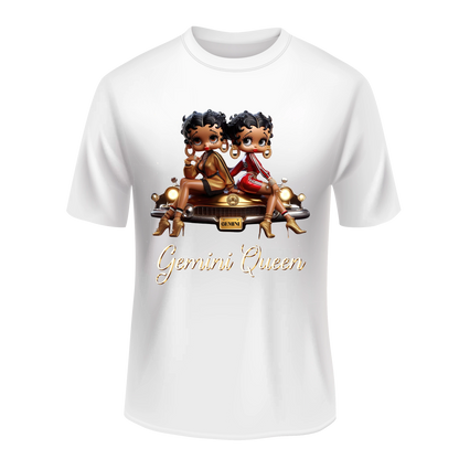 GEMINI QUEEN ZOD SUNSIGN UNISEX SHIRT