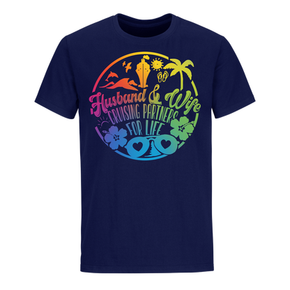 HUSBAND & WIFE CRUISING PARTNERS 2023 UNISEX SHIRT