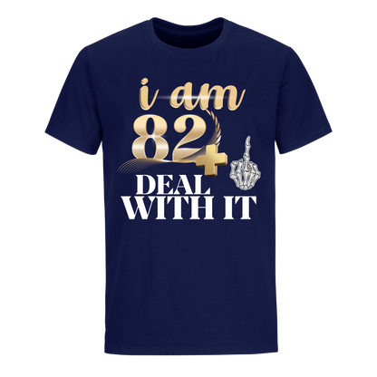 I'M 69 DEAL WITH IT UNISEX SHIRT