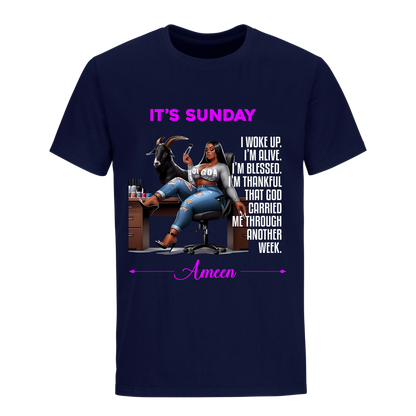 IT'S SUNDAY UNISEX SHIRT