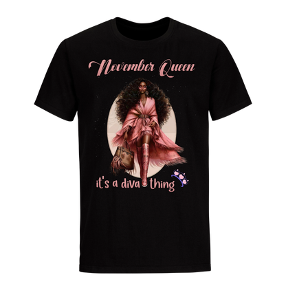 ITS A DIVA THING NOVEMBER UNISEX SHIRT