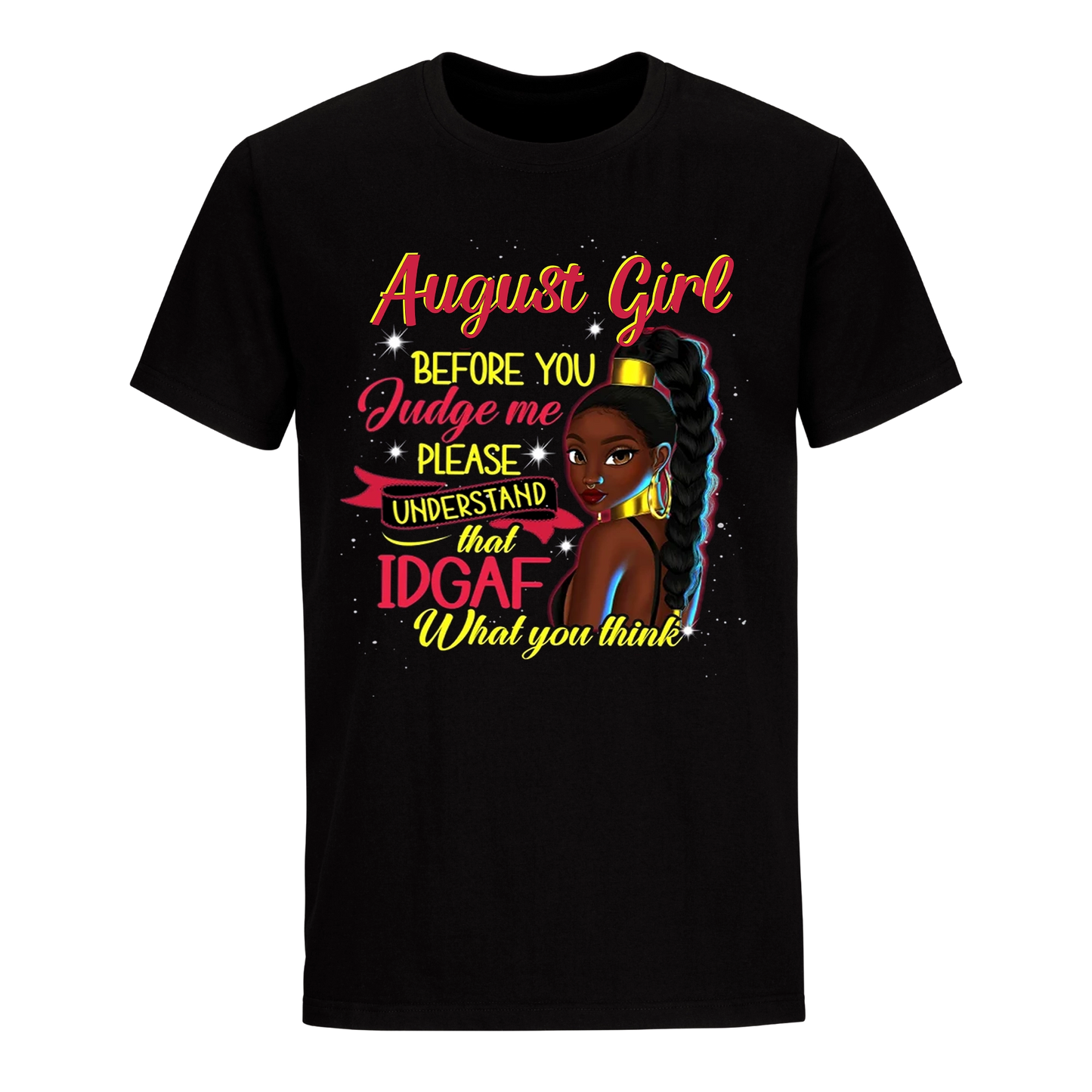 JUDGE ME AUGUST UNISEX SHIRT