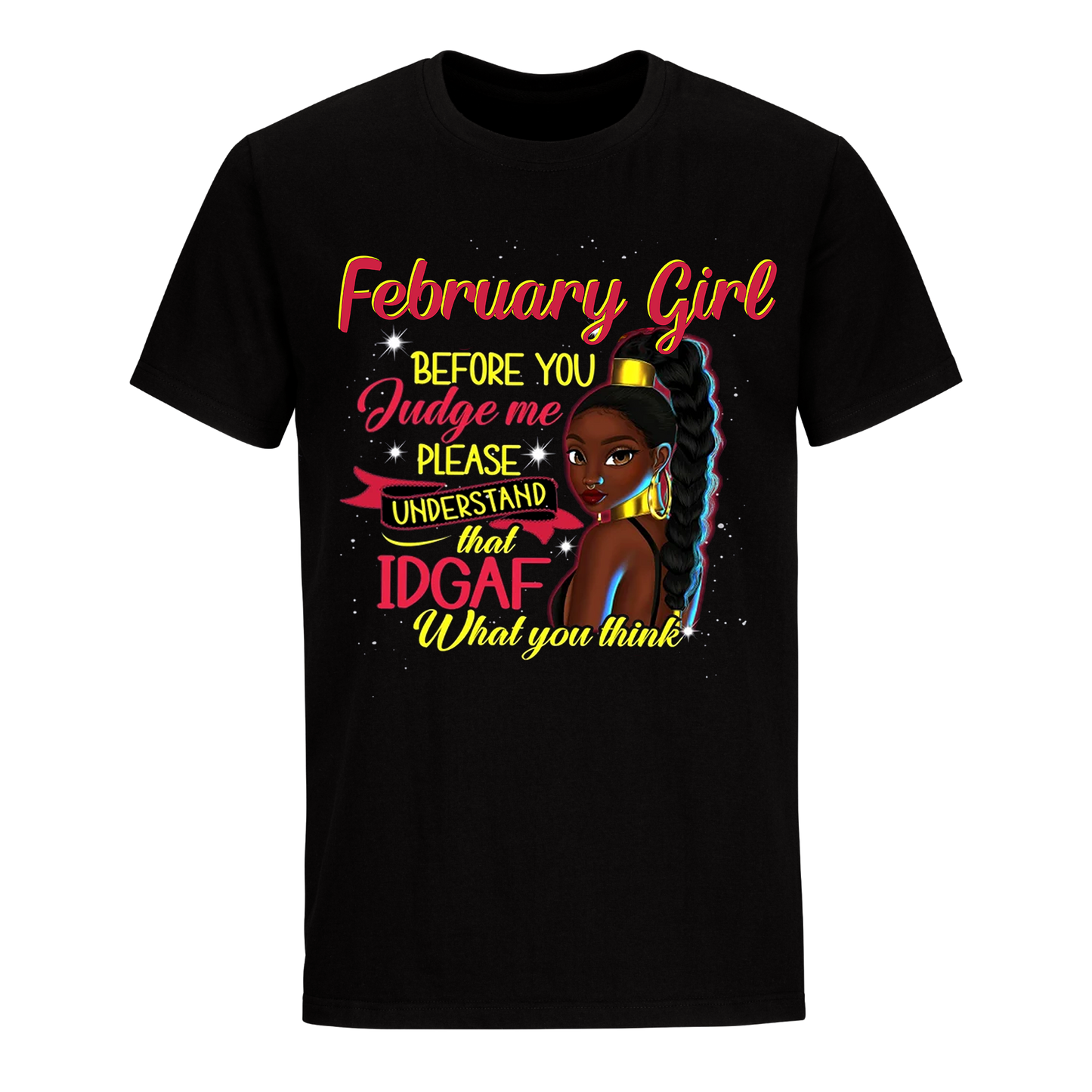 JUDGE ME FEBRUARY UNISEX SHIRT