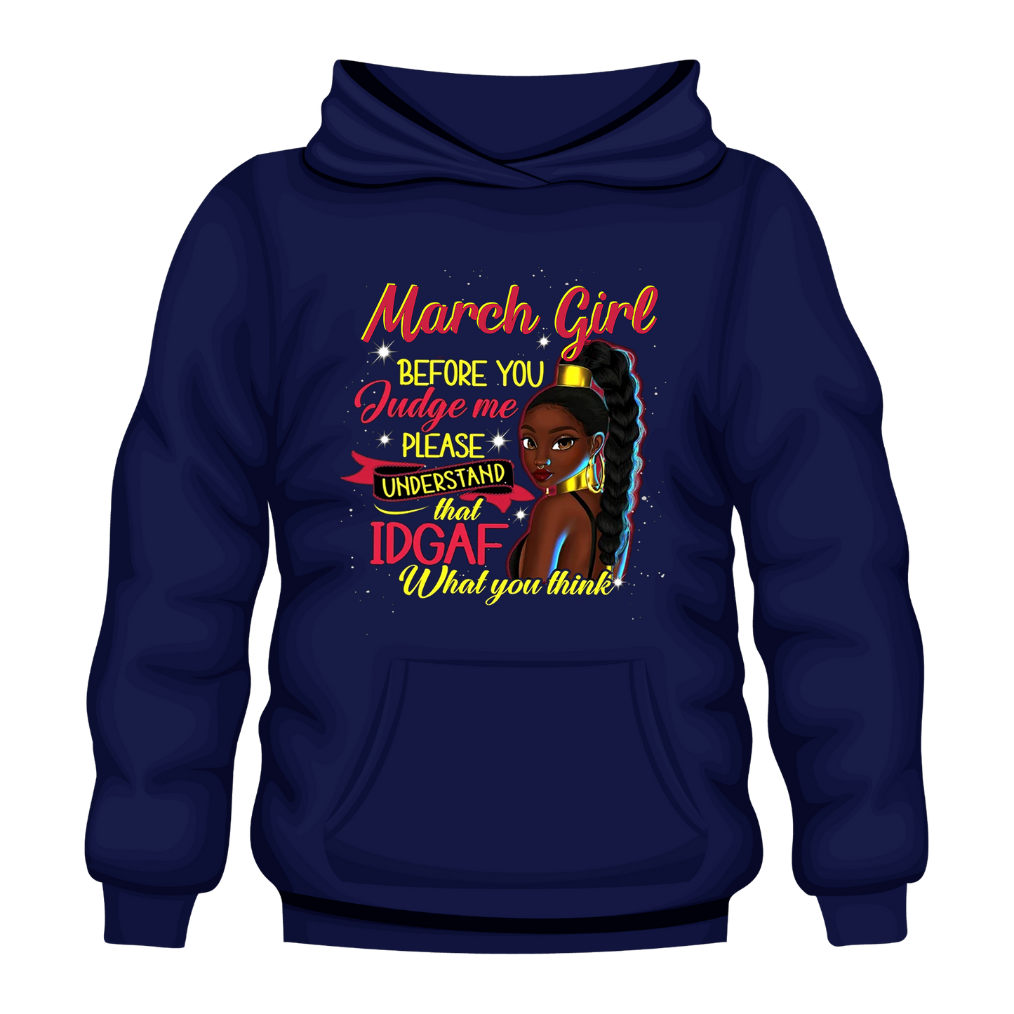 Judge Me March Hooded Unisex Sweatshirt