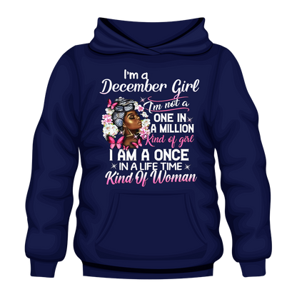 Kind Of Women December Hooded Unisex Sweatshirt