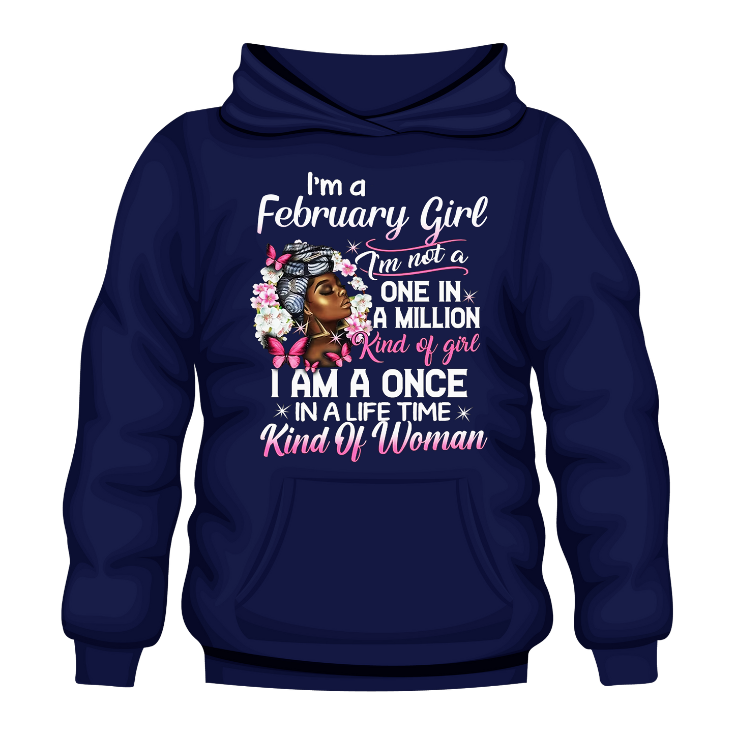 Kind Of Women February Hooded Unisex Sweatshirt