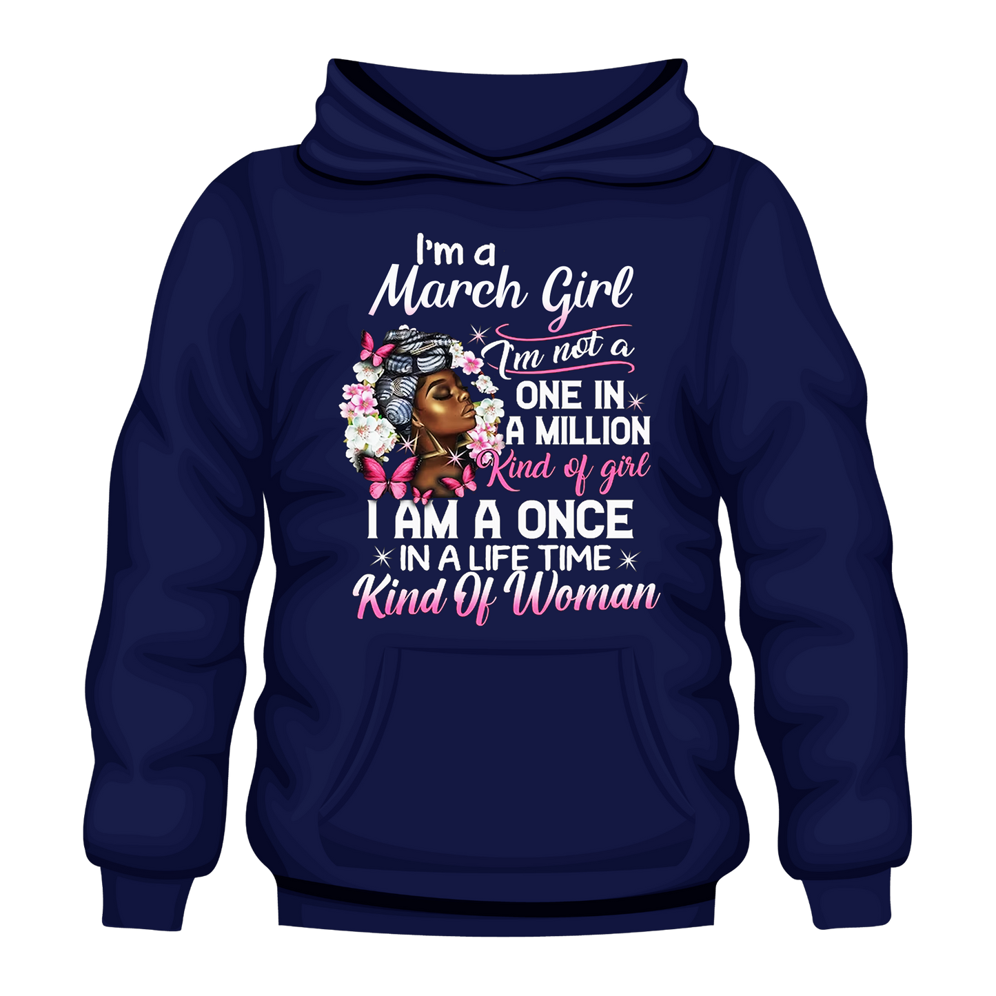 Kind Of Women March Hooded Unisex Sweatshirt