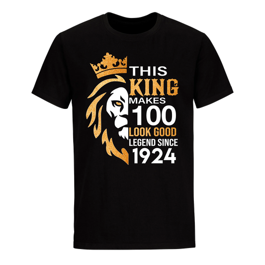 KING 100TH 1924 LEGEND UNISEX SHIRT