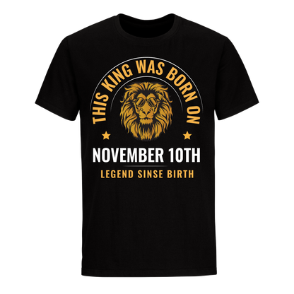 KING 10TH NOVEMBER LEGEND SHIRT