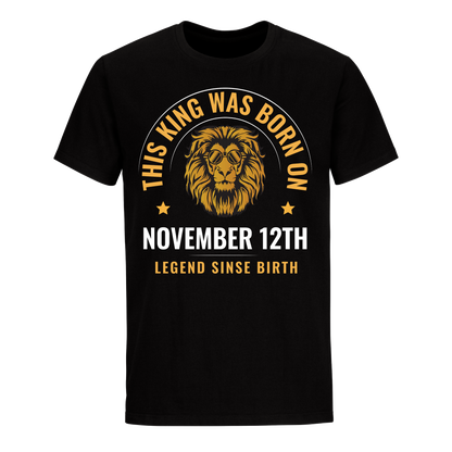 KING 12TH NOVEMBER LEGEND SHIRT