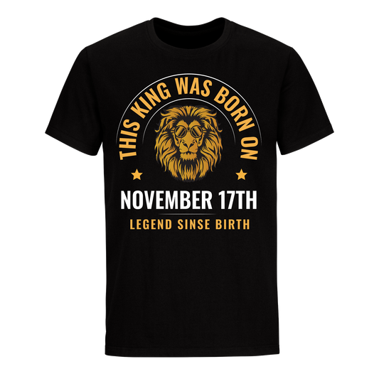 KING 17TH NOVEMBER LEGEND SHIRT