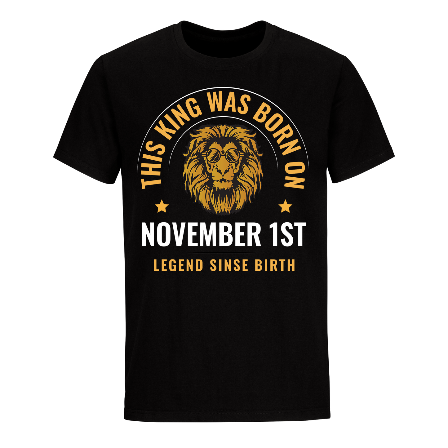 KING 1ST NOVEMBER LEGEND SHIRT