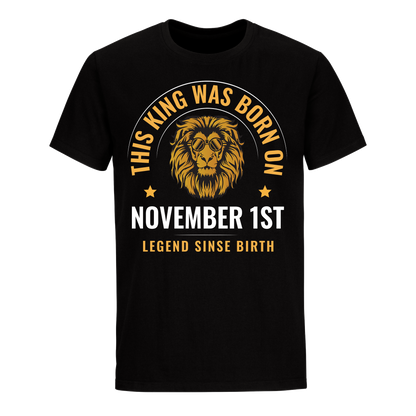 KING 1ST NOVEMBER LEGEND SHIRT