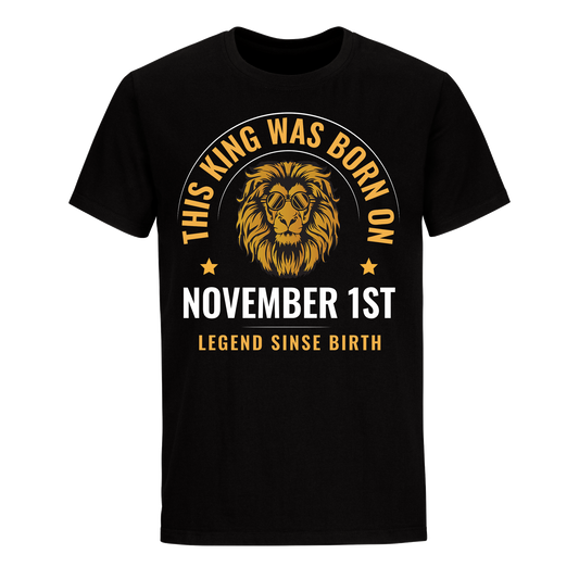 KING 1ST NOVEMBER LEGEND SHIRT