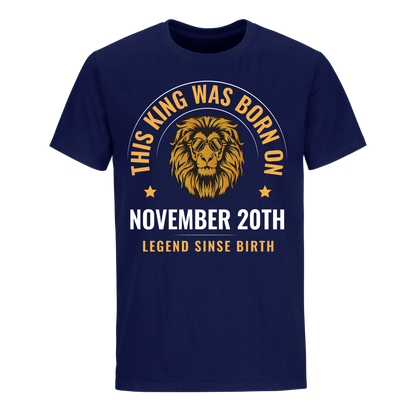 KING 20TH NOVEMBER LEGEND SHIRT