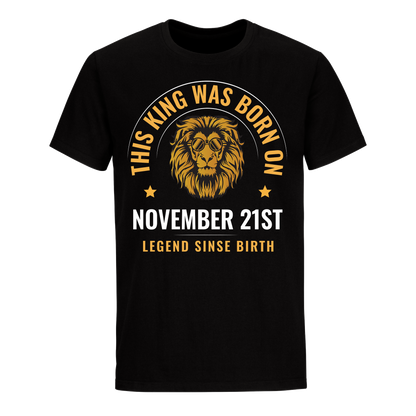 KING 21ST NOVEMBER LEGEND SHIRT