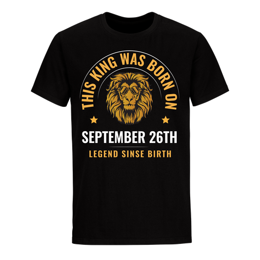 KING 26TH SEPTEMBER LEGEND SHIRT