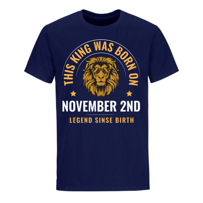 KING 2ND NOVEMBER LEGEND SHIRT