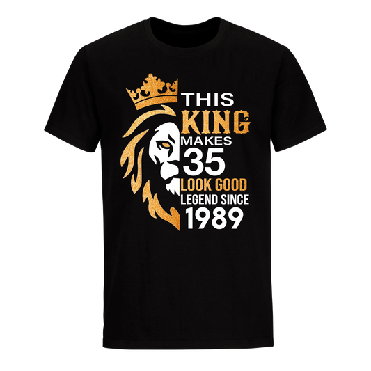 KING 35TH 1989 LEGEND UNISEX SHIRT