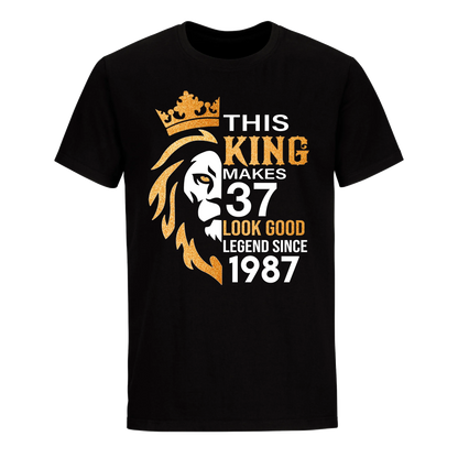 KING 37TH 1987 LEGEND UNISEX SHIRT