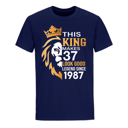 KING 37TH 1987 LEGEND UNISEX SHIRT