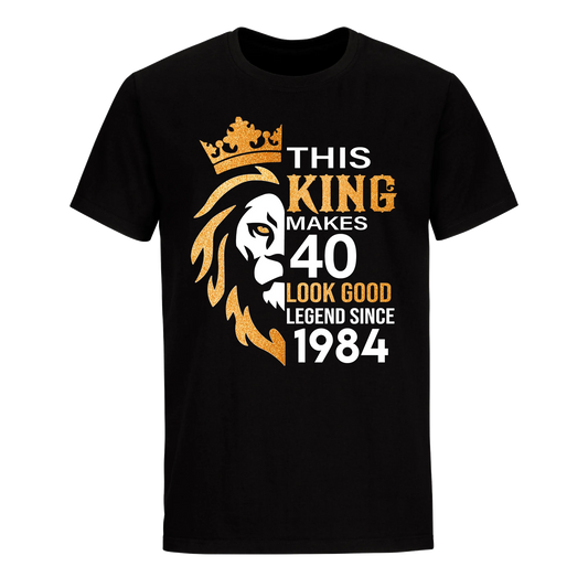 KING 40TH 1984 LEGEND UNISEX SHIRT