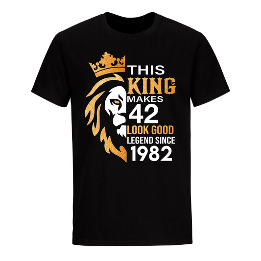 KING 42ND 1982 LEGEND UNISEX SHIRT