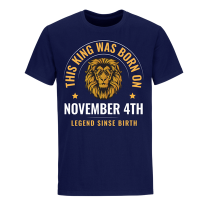 KING 4TH NOVEMBER LEGEND SHIRT