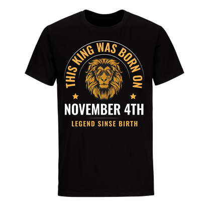 KING 4TH NOVEMBER LEGEND SHIRT