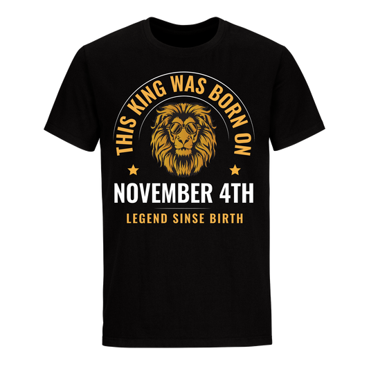 KING 4TH NOVEMBER LEGEND SHIRT