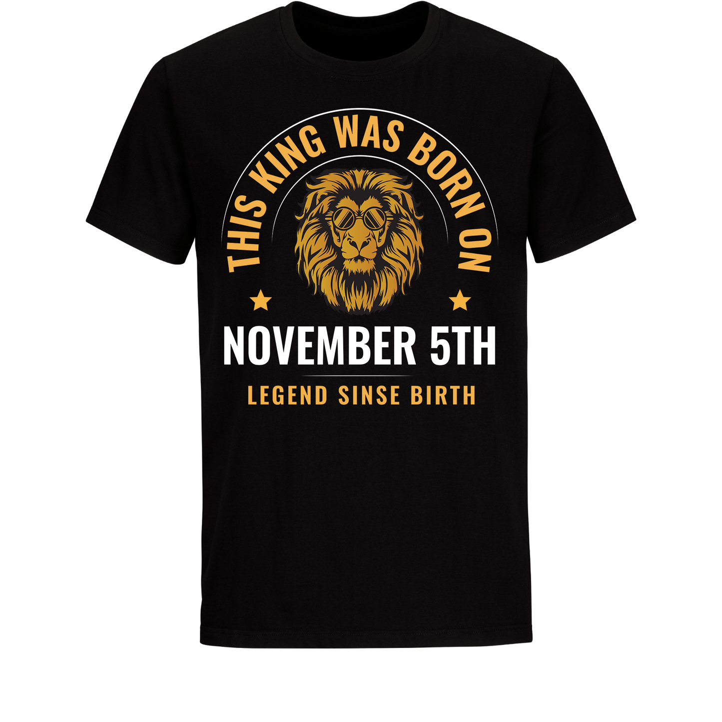 KING 5TH NOVEMBER LEGEND SHIRT