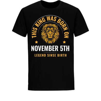 KING 5TH NOVEMBER LEGEND SHIRT