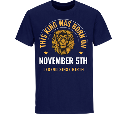 KING 5TH NOVEMBER LEGEND SHIRT