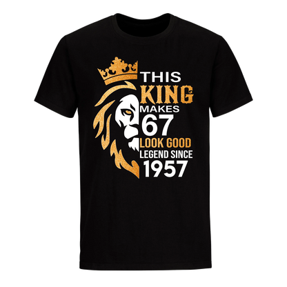 KING 67TH 1957 LEGEND UNISEX SHIRT