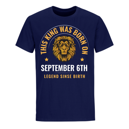 KING 6TH SEPTEMBER LEGEND SHIRT