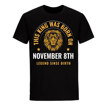 KING 8TH NOVEMBER LEGEND SHIRT