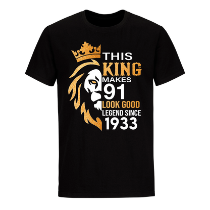 KING 91ST 1933 LEGEND UNISEX SHIRT