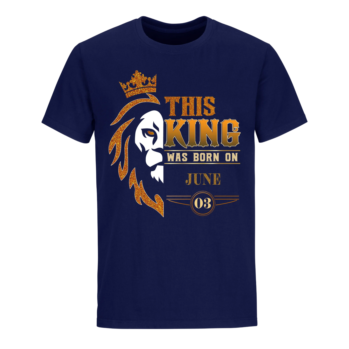 KING WAS BORN JUNE 3RD UNISEX SHIRT