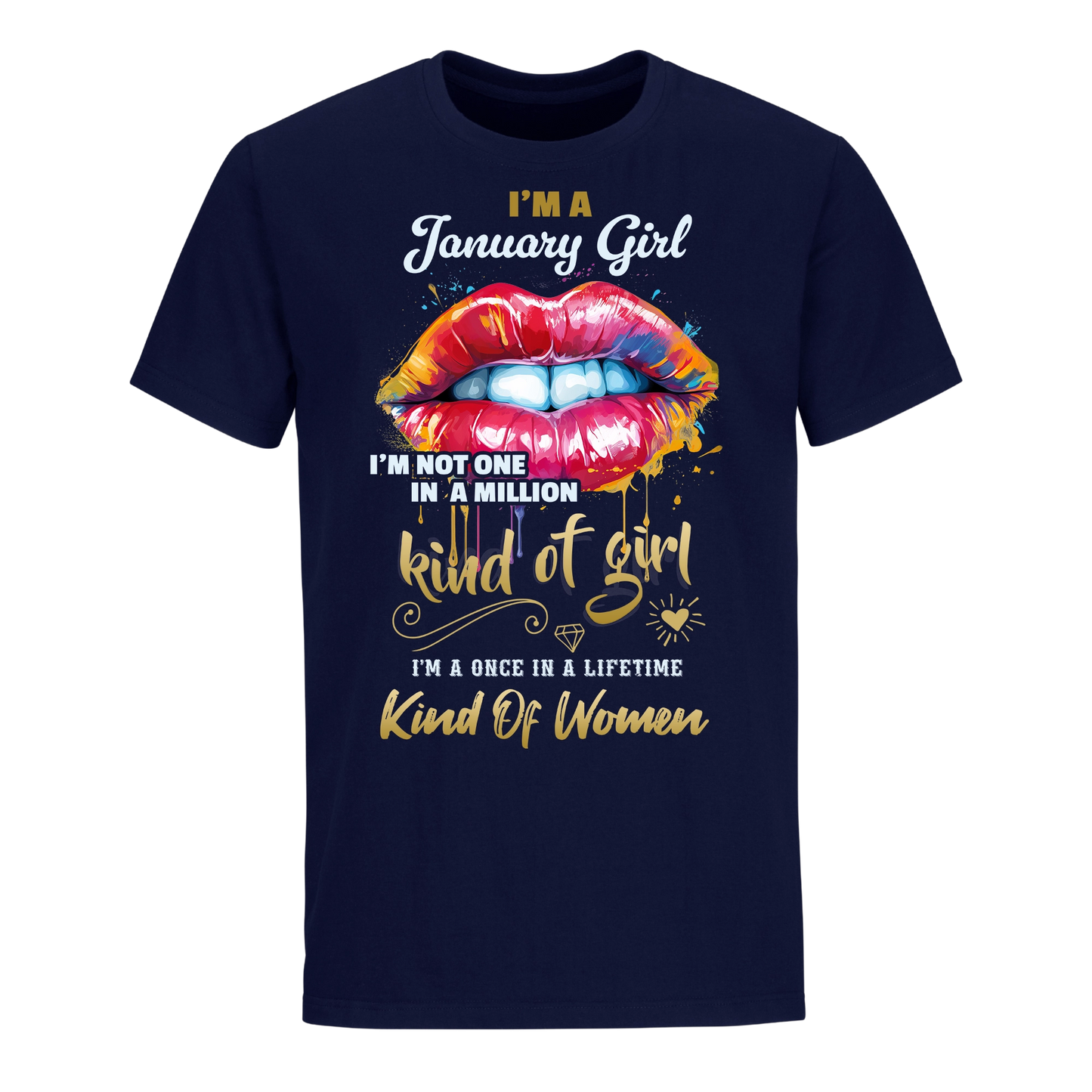 KIND OF WOMEN JANUARY UNISEX SHIRT