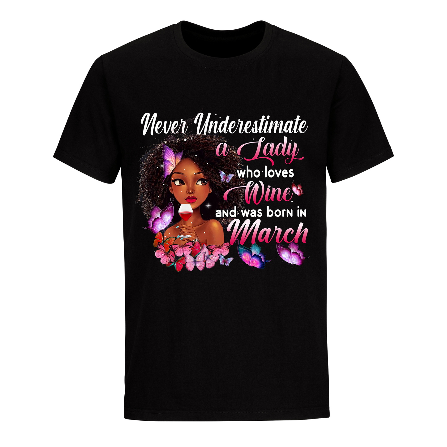 LADY WINE MARCH UNISEX SHIRT