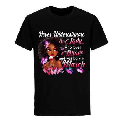 LADY WINE MARCH UNISEX SHIRT