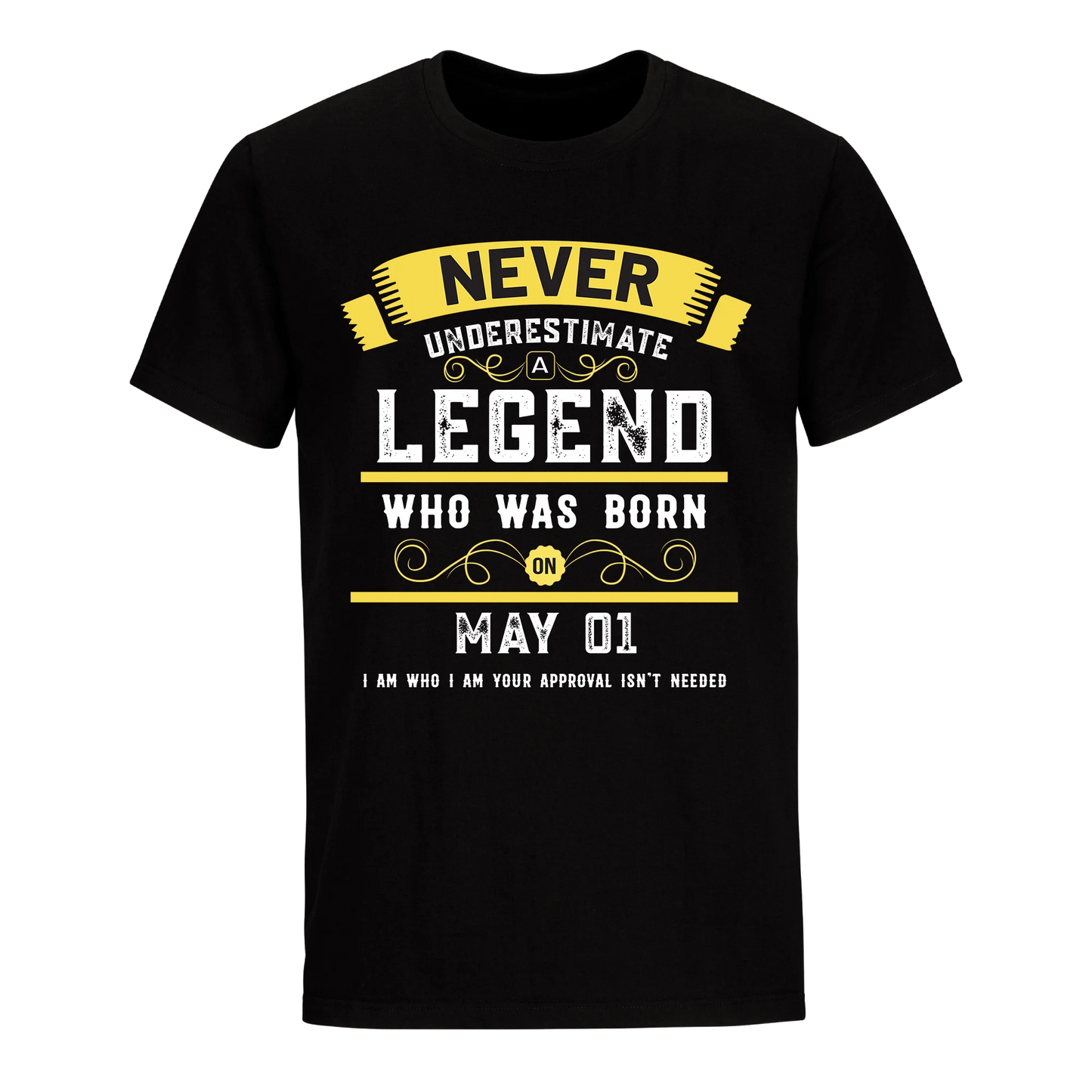 A LEGEND WHO WAS BORN ON MAY 1ST UNISEX SHIRT