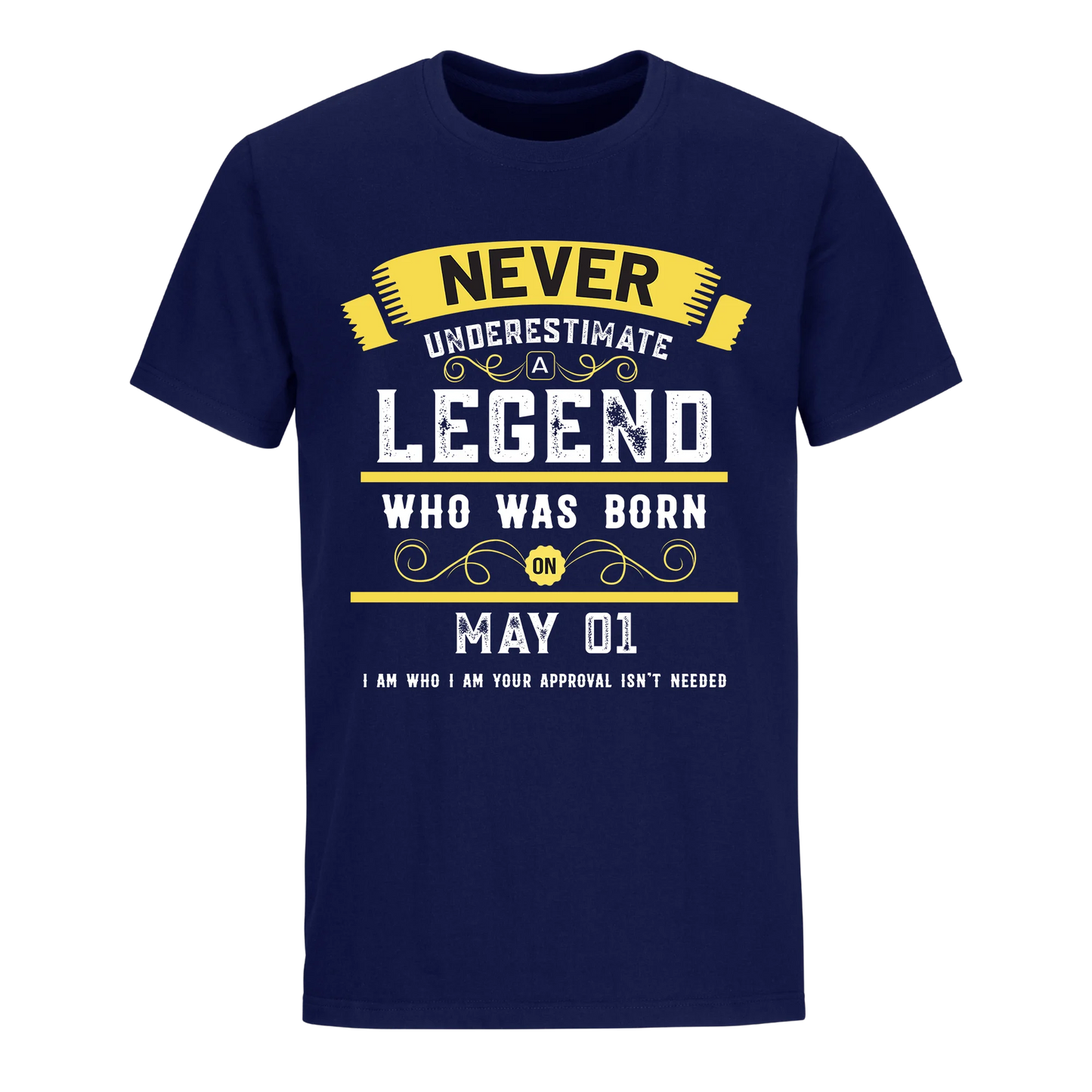 A LEGEND WHO WAS BORN ON MAY 1ST UNISEX SHIRT