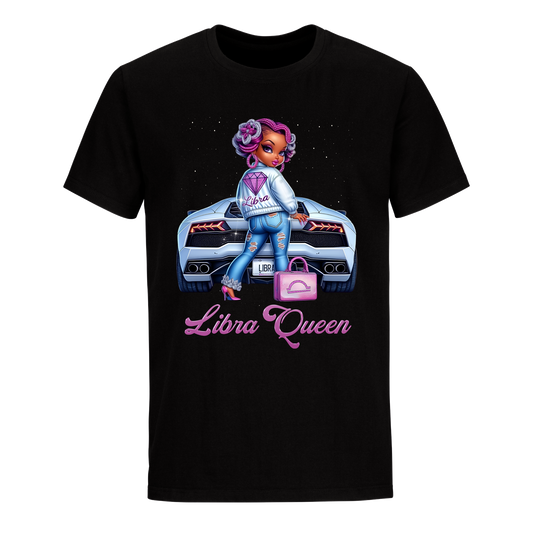 LIBRA QUEEN SUNSIGN UNISEX SHIRT