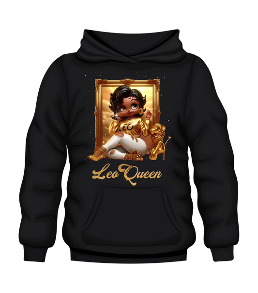 LEO QUEEN ZODIAC SUNSIGN HOODED Unisex Sweatshirt