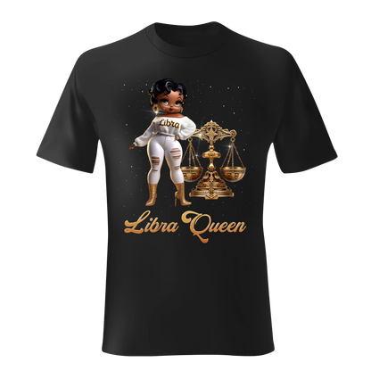 LIBRA QUEEN ZODIAC SUNSIGN UNISEX SHIRT