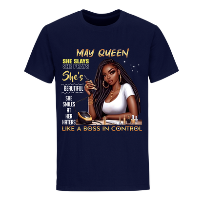 LIKE THE BOSS IN CONTROL MAY UNISEX SHIRT