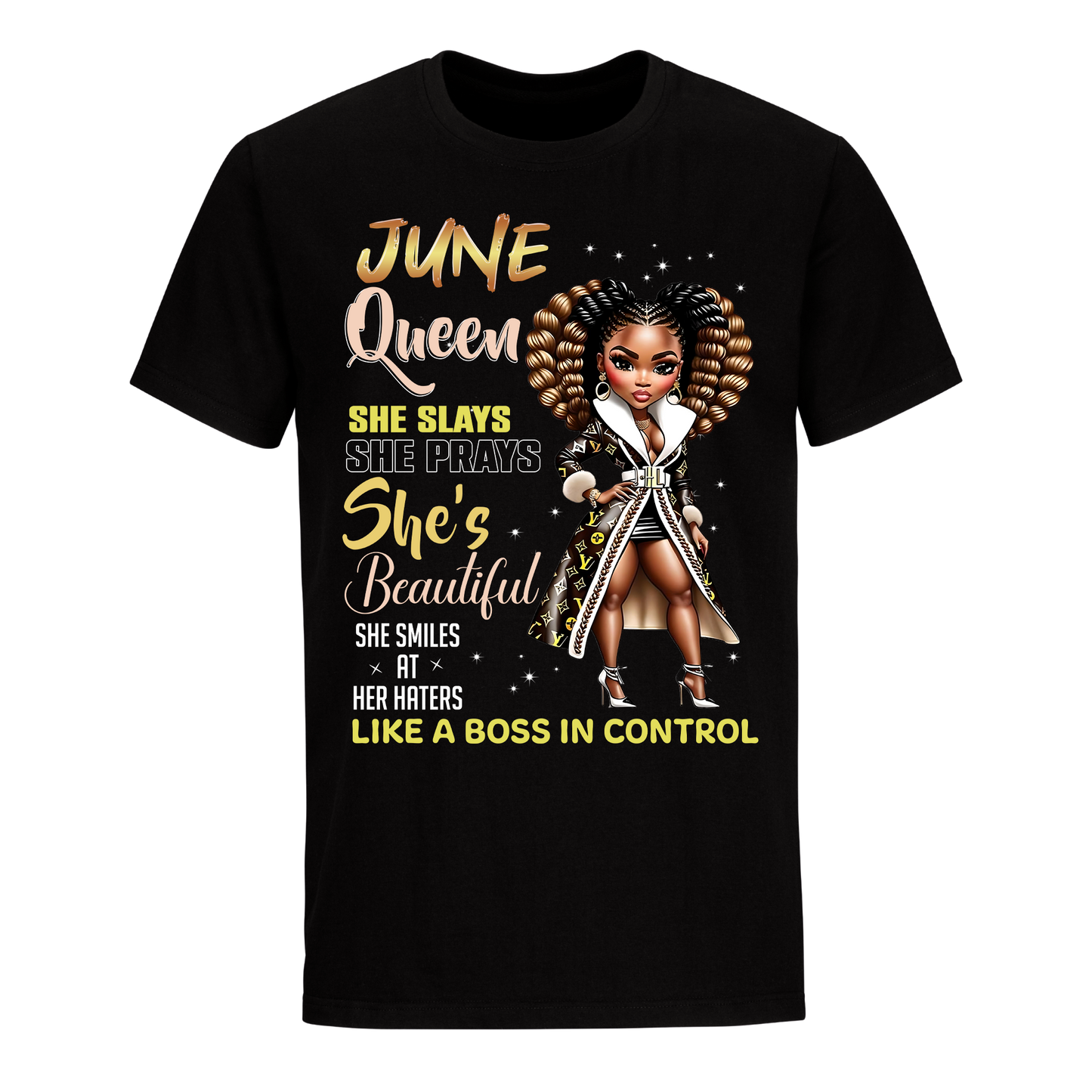 THE BOSS IN CONTROL JUNE UNISEX SHIRT