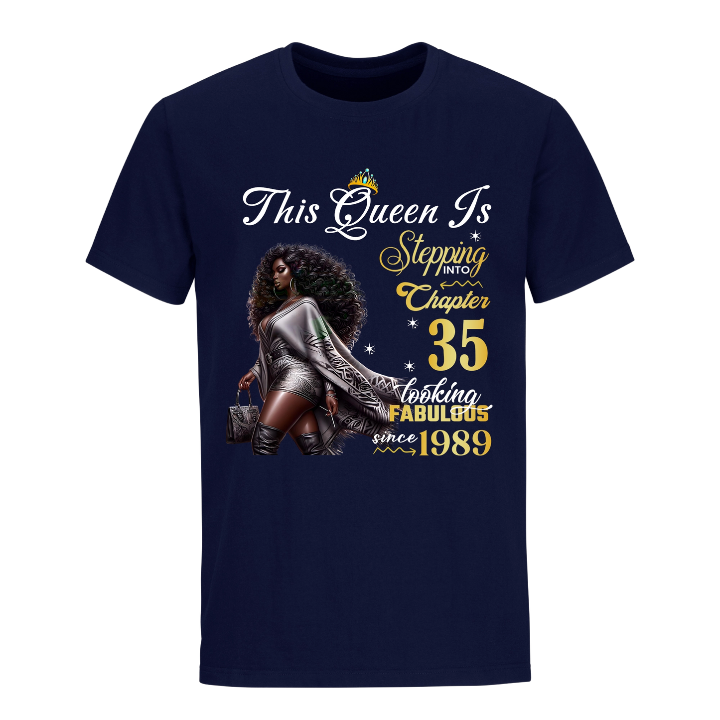 THIS QUEEN IS FABULOUS 35 UNISEX SHIRT