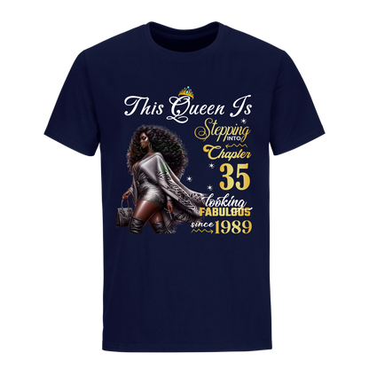 THIS QUEEN IS FABULOUS 35 UNISEX SHIRT